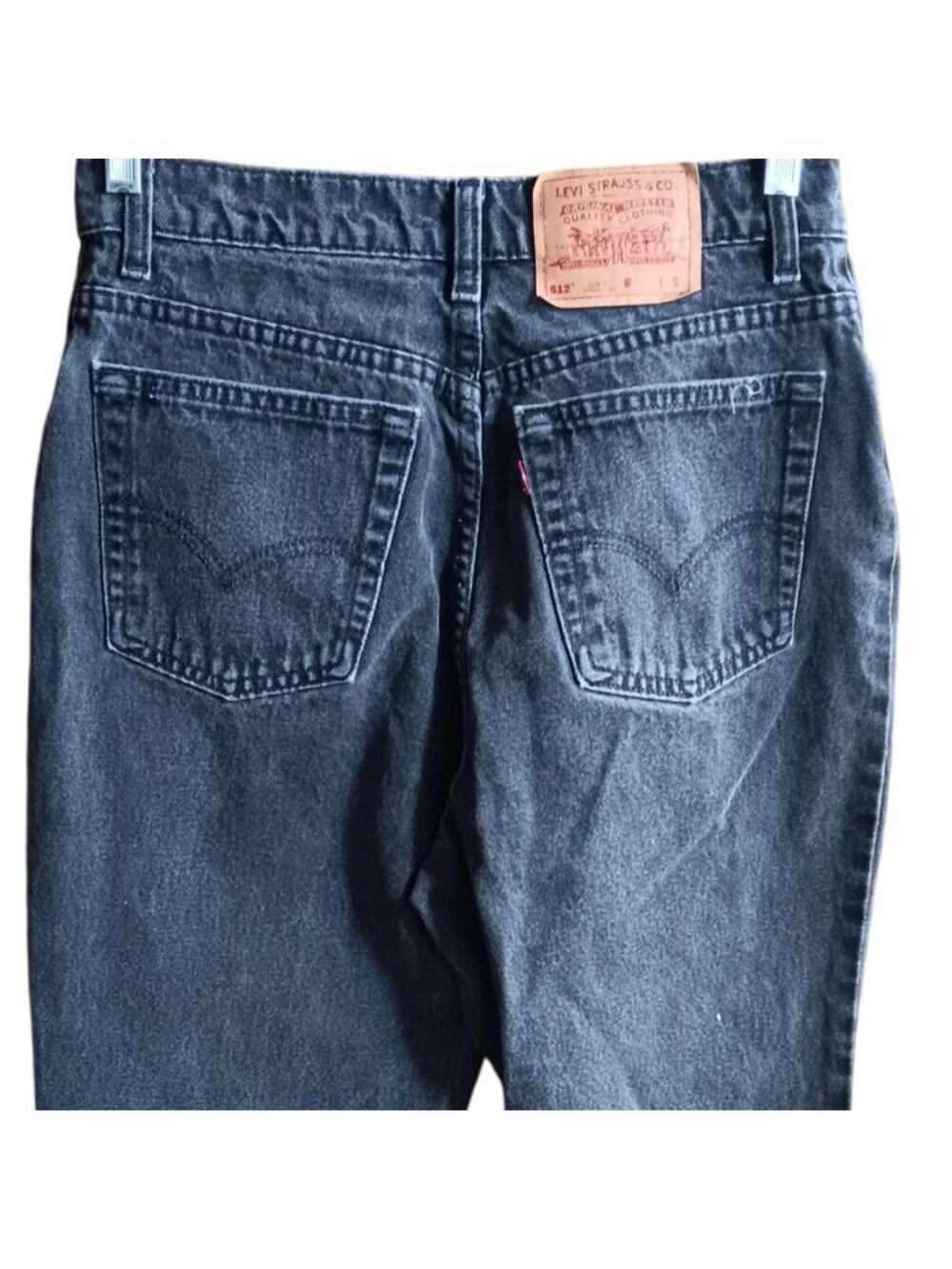 True Vintage Jeans Levis 512 12 30x28 Slim Fit Tapered Leg Jeans Canada 1990's